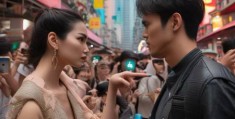 薛甄珠跨国抓小三，香港街头见证爱情保卫战！