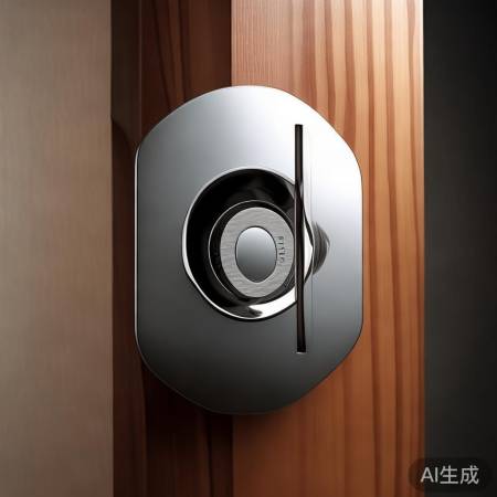 找到豪力士指纹锁重置按钮