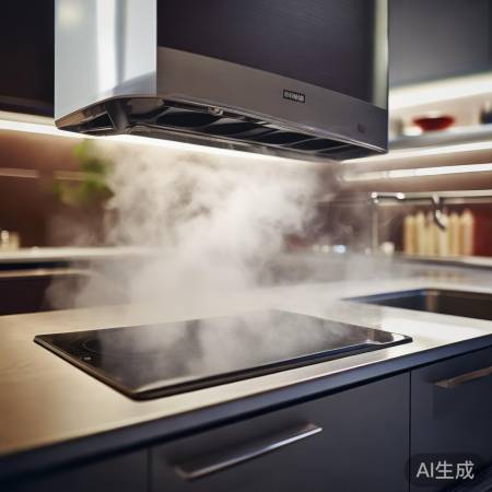 “海尔集成灶鱼，吸烟神器！”