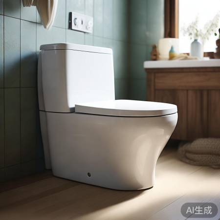 Toto无水箱马桶,节省空间,