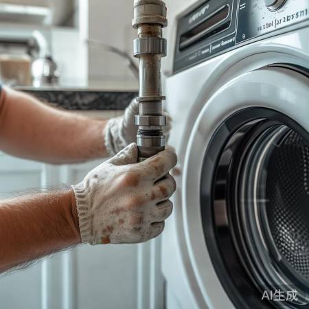 美的洗衣机管子拧不下来？快看妙
