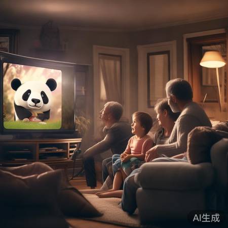 熊猫电视，家庭娱乐中心