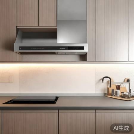 油烟机安装简单,空间占用小