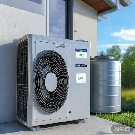 节能热水泵，省电30%