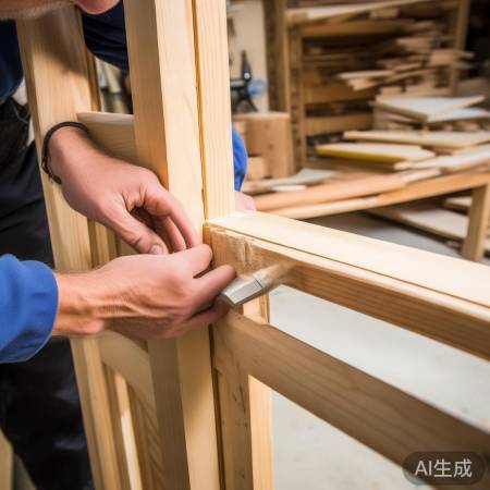 门扇安装，调整门缝