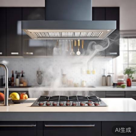 “选油烟机，保厨房清新”