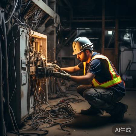 拆除旧电源，准备新装