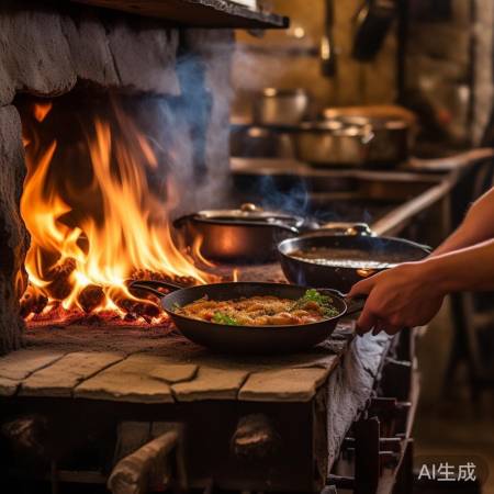 柴火灶火候宜掌握