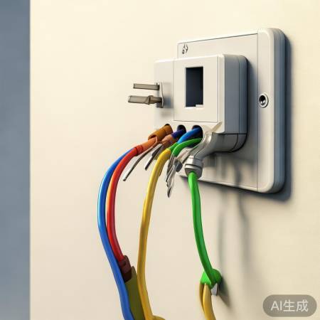 三孔插座接法:左火右零中地线