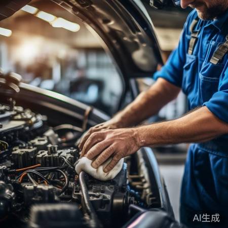 检查接口，清理油污