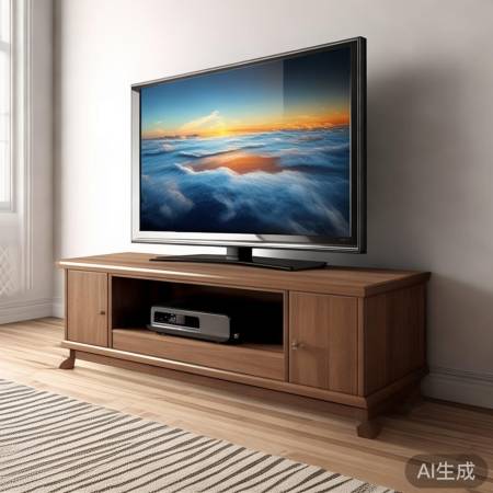 电视柜高度与电视匹配