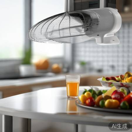 食物高度决定风扇角度