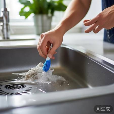 洗衣机底排水口清理