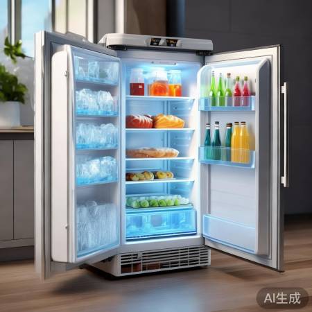 “冰箱隔热层厚,保温效果佳”