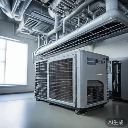 中央空调需压缩机,节能环保。