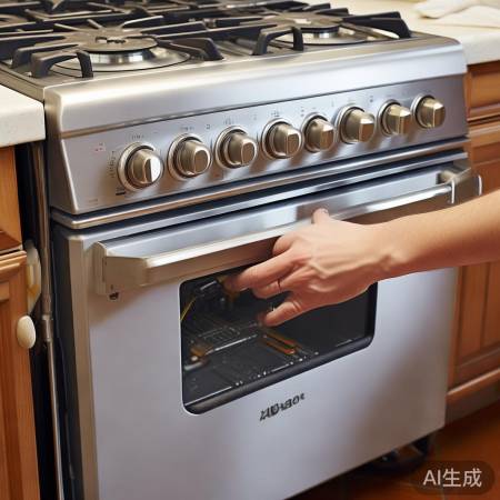 燃气灶感应针弹簧位置及工具准备