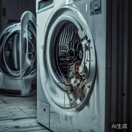 脱水电机故障，洗衣机罢工