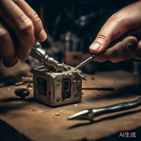 拧螺丝换锁，勿用力过猛