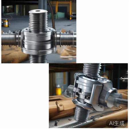 螺纹牢固,卡箍便捷