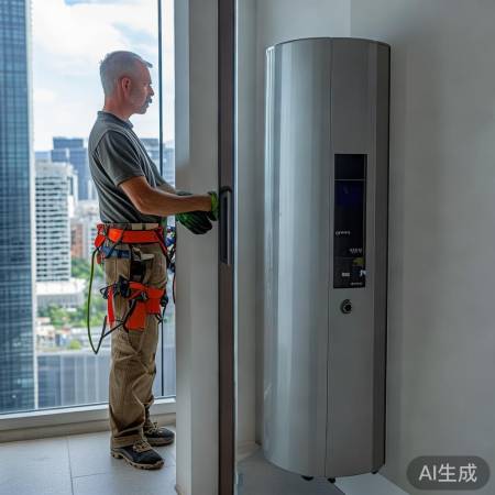 高楼安装热水器，选壁挂方便。