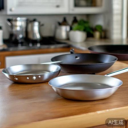 “平底锅材质不同，选锅看需求。