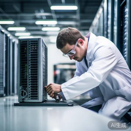 安装主机，固定螺丝