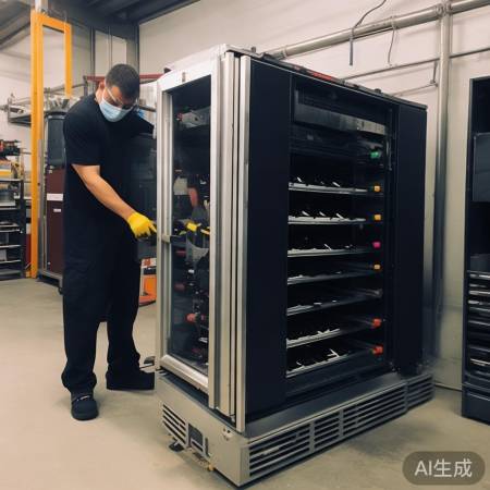 拆掉红酒柜底板