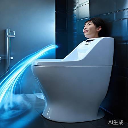 智能马桶冲洗快如闪电