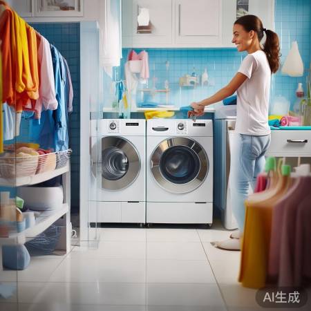 洗衣机焕新，生活轻松