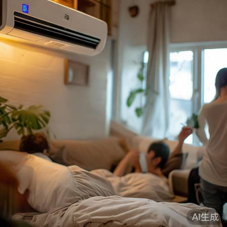 空调灵活但局部制冷噪音大