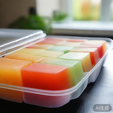 “密封容器存马蹄糕，防串味保新