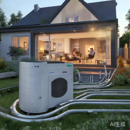 空气能地暖系统工作原理