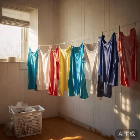 “洗衣风干小技巧，衣物更柔软”