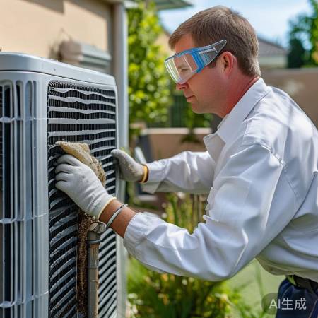 检查室外机及排水孔