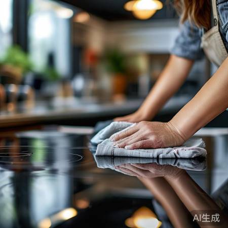 清洁集成灶盖板