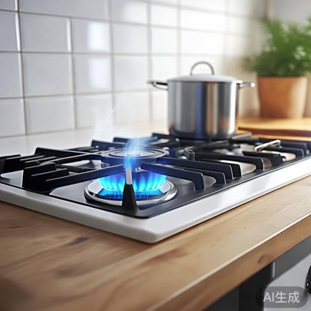 家用燃气灶，火力稳定易操作