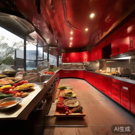 猛火灶，烹饪速度快