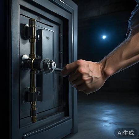 磁铁开磁保险柜