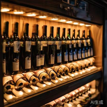 红酒柜柔和照明，保护品质增诱人