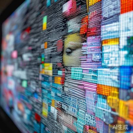 电视马赛克图像分割隐藏技术