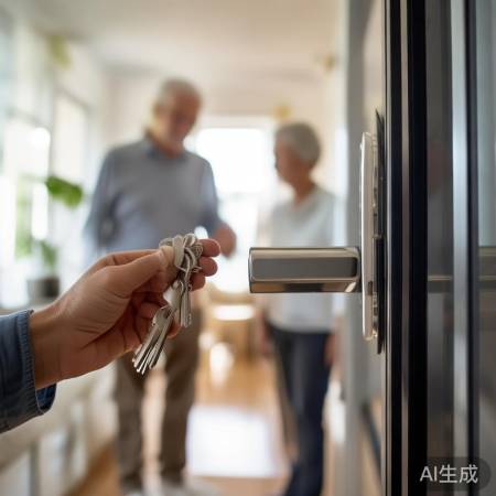 指纹锁贵但安全便利