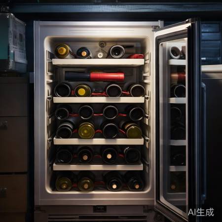 红酒柜通风除氨味