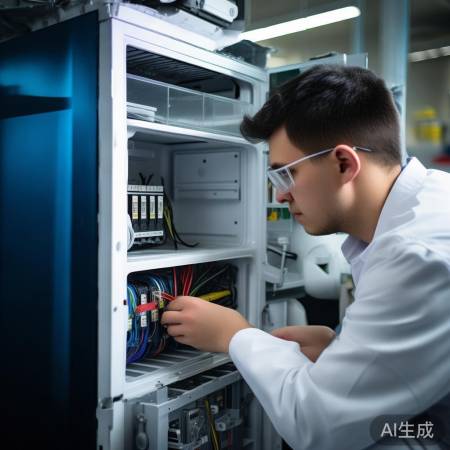 装板、插线、紧螺丝，恢复原位。