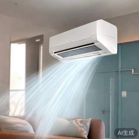 “巧装空调风口，美居又凉爽”