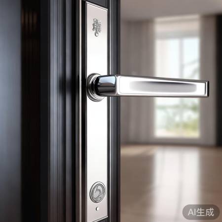 海贝思指纹锁配件齐全，手感滑润