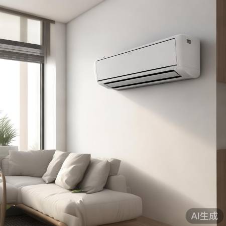 空调安装避阳光，美观通风。