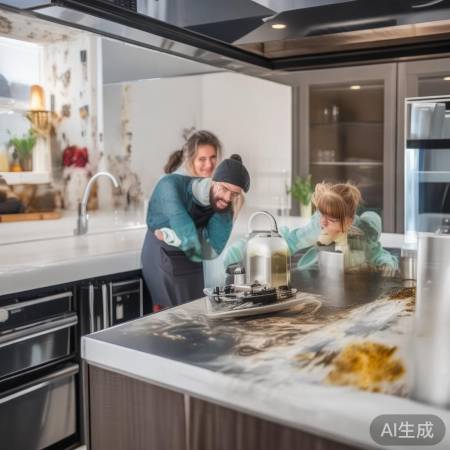 选正规清洗,防损灶面