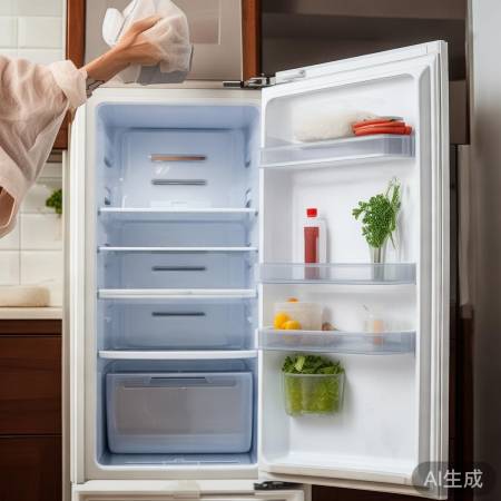 定期清洗冰箱，去除异味