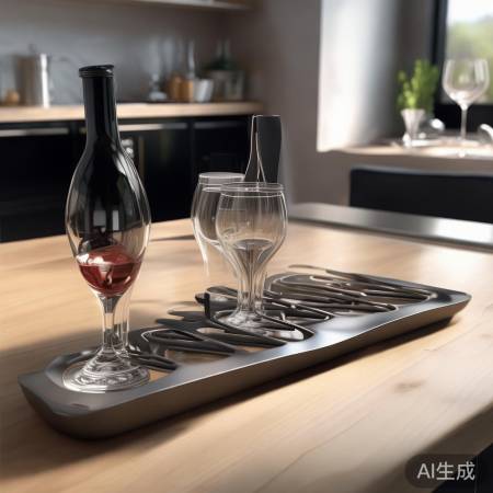 实用杯架细节保障品酒顺畅