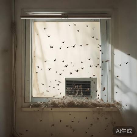 空调出风口成苍蝇入侵通道